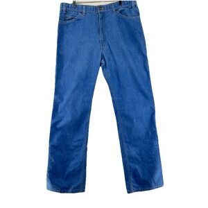 Vintage Y2K Levi's Blue Soft Denim Jeans Brown Tab 38x32‎ Baggy, Grunge, 2001 ✅